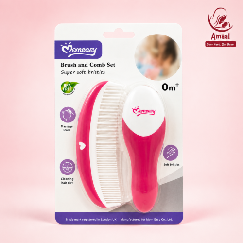 Moneasy Baby Brush and Comb Set (0M+)