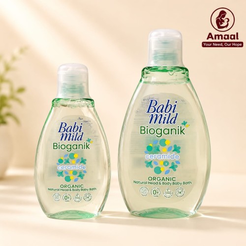 Babi Mild Bioganik Ceramide Organic Natural Head &amp;amp;amp;amp;amp;amp;amp;amp;amp;amp; Body Baby Bath