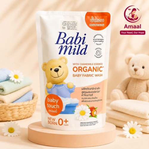 Babi Mild Organic Baby Fabric Wash with Softener - 530ml