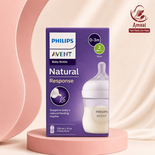 Philips Avent Natural Response Baby Bottle (125ml / 4oz)