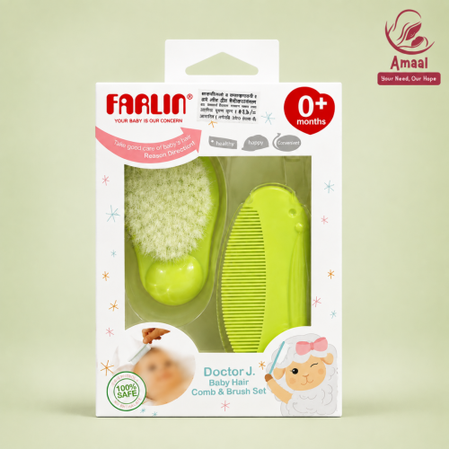 Baby Hair Comb &amp; Brush Set