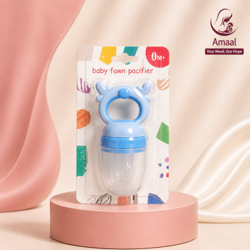 Baby Fawn Pacifier – Silicone Fruit &amp;amp; Food Feeder 0M+