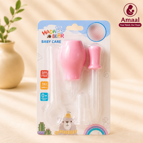 Mada Bear Baby Care Set – Nasal Aspirator &amp; Baby Hygiene Kit