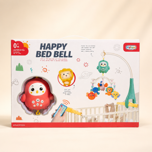 Happy Bed Bell – Baby Musical Crib Mobile Toy