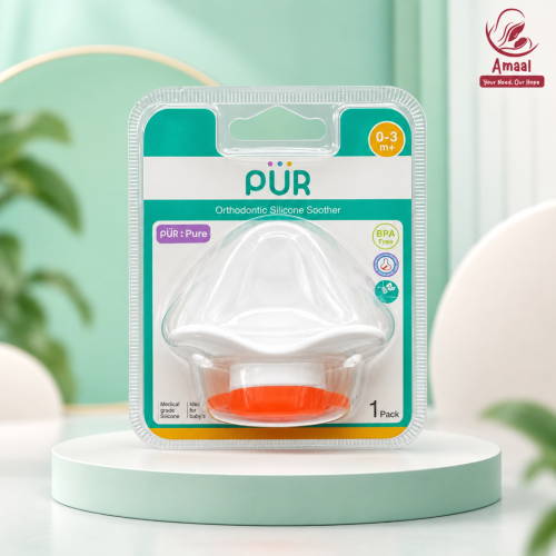 PUR BPA-Free Orthodontic Baby Pacifier