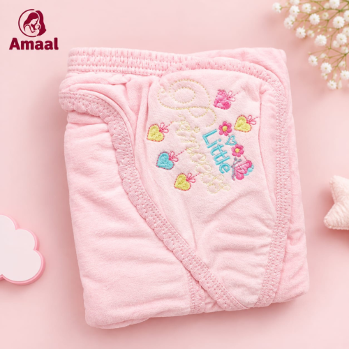 Amaal Baby Hooded Towel – Soft &amp; Gentle Bath Comfort Towel for Babies