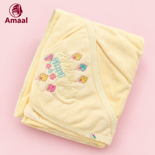 Amaal Baby Hooded Towel – Soft &amp; Gentle Bath Comfort Towel for Babies
