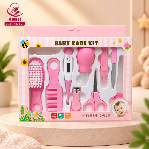 Baby Care Kit – 10-Piece Grooming &amp; Hygiene Set