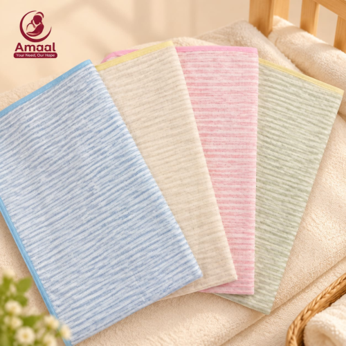 BabySoft Multi-Color Baby Care urine mat size L