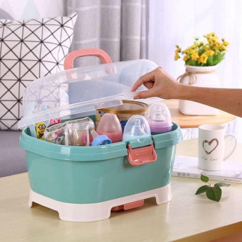 Baby Feeding Bottle and Accessories Sterilizer Storage Box