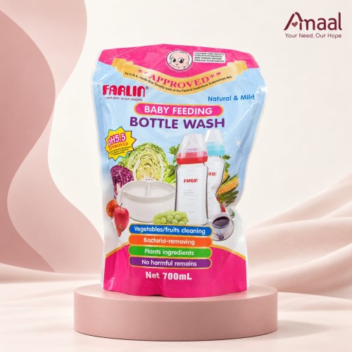Farlin Baby Feeding Bottle Wash 700ml – Refill Pack