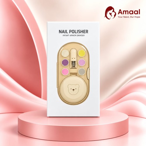 Baby Electric Nail Polisher and Trimmer Set