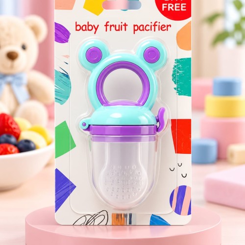 Baby Fruit Pacifier Feeder – BPA Free Silicone Food Feeder