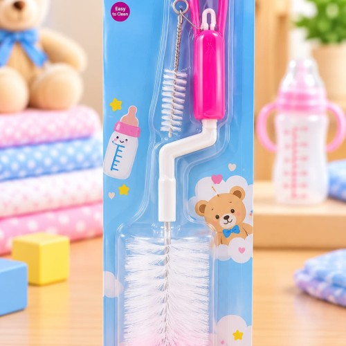 KIDLON Bottle and Nipple Cleaning Brush Set
