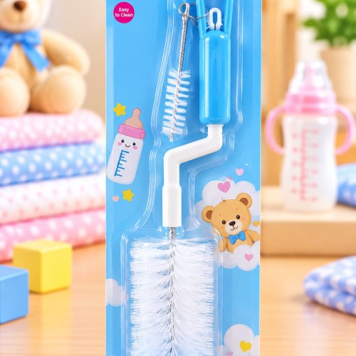 KIDLON Bottle and Nipple Cleaning Brush Set