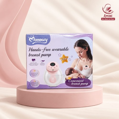 Momeasy Hands-Free Wearable Electric Breast Pump – Portable and Convenient