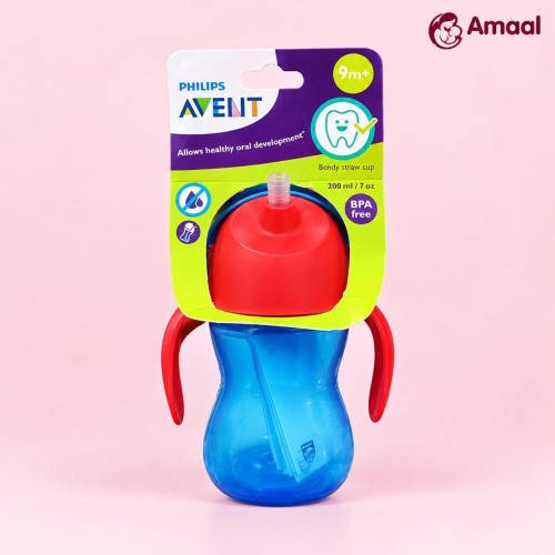 Philips Avent Bendy Straw Cup 200ml – BPA Free (9M+)