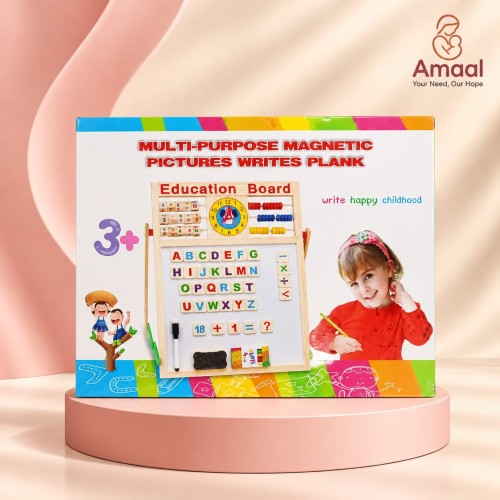 Kids Multifunctional Magnetic Educational Learning Board (3+ Years)