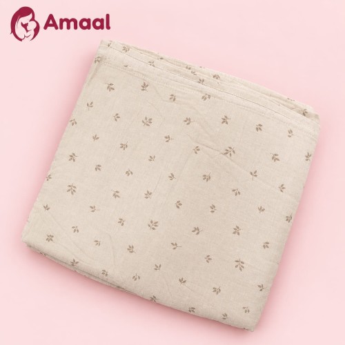 Premium Single Layer Muslin Baby Swaddle