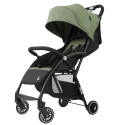 Premium Lightweight Compact Foldable Baby Stroller with Extended Sun Canopy &amp; Storage Basket