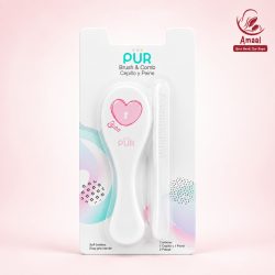 PUR Baby Brush and Comb Set (2 Pieces)