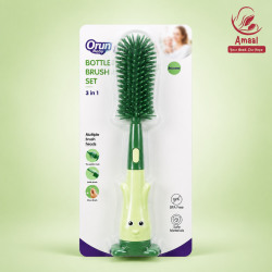 Orun Baby 3 in 1 Bottle Brush Set