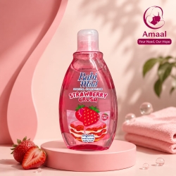 Babi Mild Strawberry Crush Organic Head &amp; Body Baby Bath