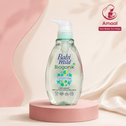 Babi Mild Bioganik Ceramide Organic Natural Head &amp; Body Baby Bath