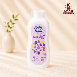 Babi Mild &amp; Beyond Double Milk Organic Baby Lotion