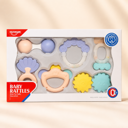 Baby Rattle Set – Soft Sensory Teething &amp; Learning Toys for Babies