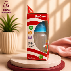 UniCare Baby Feeding Bottle (125ml / 4oz) – 3+ Months
