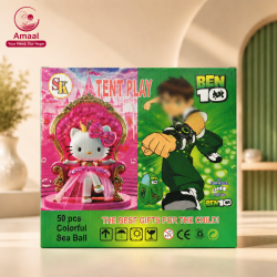Hello Kitty &amp; Ben 10 Kids Tent Play Set