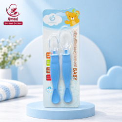 Applebear Baby Silicone Feeding Spoon