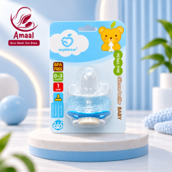 AppleBear Silicone Pacifier – 0–3 Months
