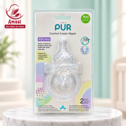 PUR Comfort Feeder Silicone Nipple