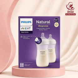 Philips Avent Natural Response Baby Bottle – 330ml, 2-Pack