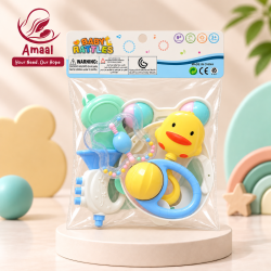 Baby Rattles Set – Colorful Sensory &amp;amp; Musical Toys