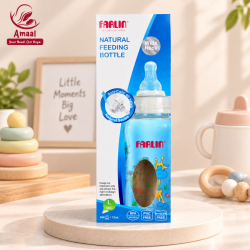 Farlin Natural Feeding Bottle – Wide Neck Anti-Colic Baby Bottle (360ml)