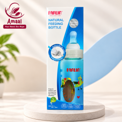 Farlin Natural Feeding Bottle – Standard Neck Anti-Colic Baby Bottle (250ml)