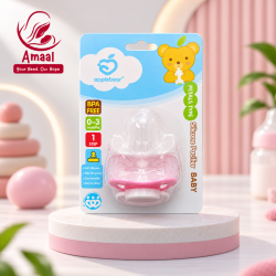 AppleBear Silicone Pacifier – 0–3 Months
