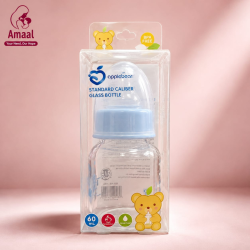AppleBear Glass Feeding Bottle 60ml