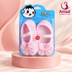 Baby Girls Bow Shoes – Soft Newborn Baby Shoes