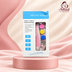 Electric Baby Nail Trimmer with 6 Interchangeable Heads
