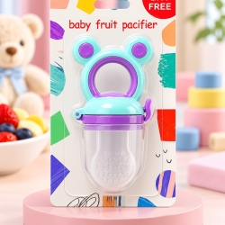 Baby Fruit Pacifier Feeder – BPA Free Silicone Food Feeder