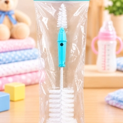 PUR Baby Bottle and Nipple Brush – 2-in-1 Cleaning Brush