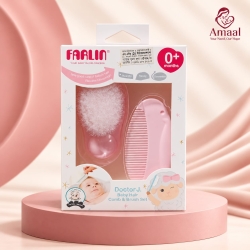 Farlin Doctor J. Baby Hair Comb and Brush Set – 0+ Months
