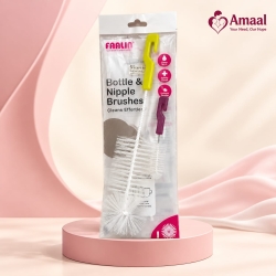FARLIN Bottle and Nipple Cleaning Brush Set