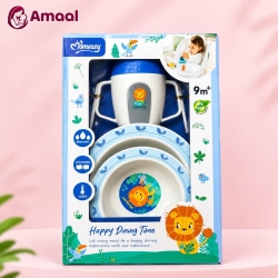 Momeasy Baby Dining Tableware Set – BPA Free, 9M+