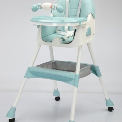 Baby Feeding High Chair with Wheels- E560