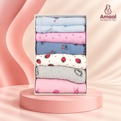 Premium Baby Cotton Washcloth Set-7pcs